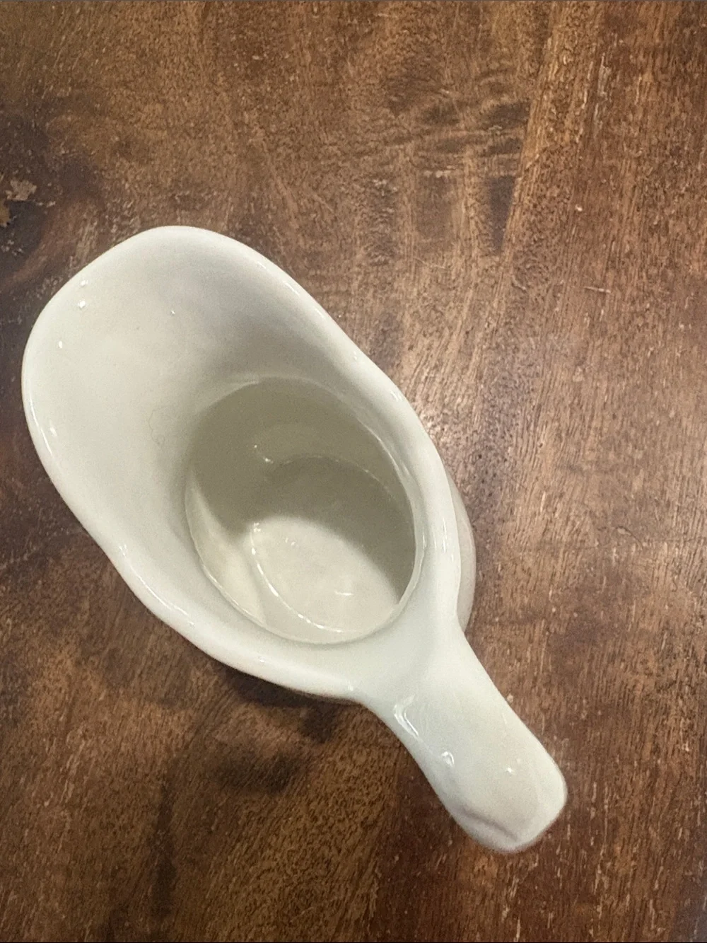 Vintage McNicol China White Cream Pitcher | Clarksburg WV Restaurant Ware